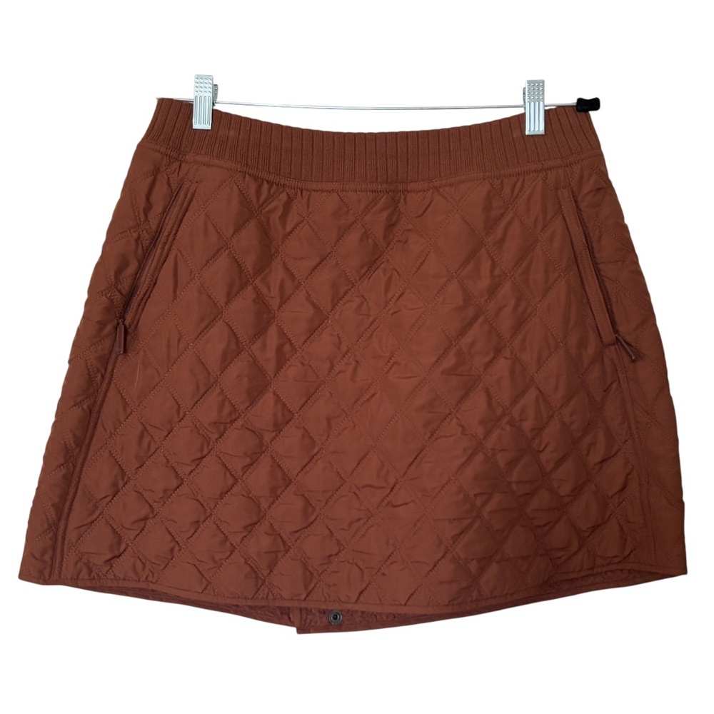 Quilted Prana Skirt